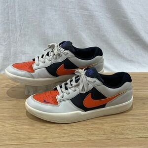 Nike SB Force 58 Dunk Low Men’s Size 9 Orange/black/gray Shoes